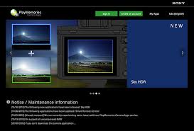 Spark your imagination with sony playmemories, an online photo storage app, giving you new ways to share, save and enhance the photos and videos you take. Installing Updating Sony Play Memories Camera Apps