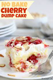 no bake cherry dump cake bitz giggles