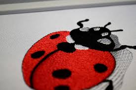 ladybug embroidery design ladybird