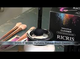 ricris electric makeup brush cleaner