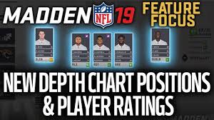 Madden 19 Franchise Feature Focus New Depth Chart Positions Player Ratings