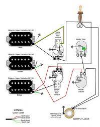 Wiring diagrams for stratocaster, telecaster, gibson, jazz bass and more. 3 Pickup Les Paul Wiring Guitar Building Guitar Pickups Guitar Tech