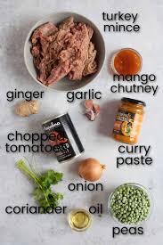 easy turkey mince curry recipe