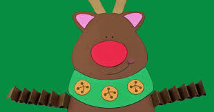 Building the upside down homepage. Free Printable Reindeer Craft With Accordion Legs Mama Likes This