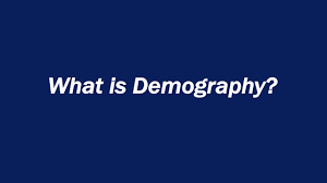 what is demography you
