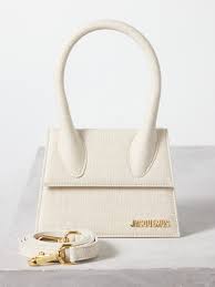 beige chiquito um linen handbag