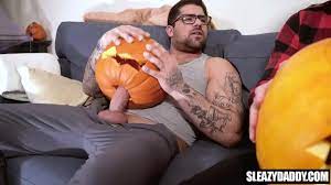 DadCreep - Stepdad and stepson fuck pumpkins on halloween - XVIDEOS.COM