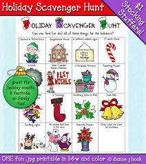 Keep the kids occupied by challenging them to hunt the house for each and every item on this list. Print This Fun Holiday Activity For Kids Parties Festive Fun Dj Inkers