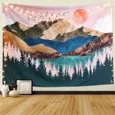 Boho Hippie Blanket Wall Decor Bedroom