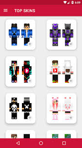 All kinds of minecraft pe skins, to change the look of your minecraft pe player in your game. Skins Youtubers For Minecraft Pe For Android Apk Download