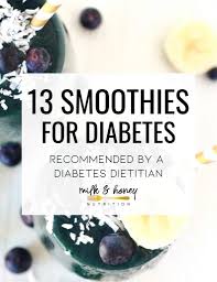 13 smoothies for diabetes recommended