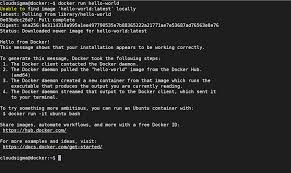 install and use docker on ubuntu