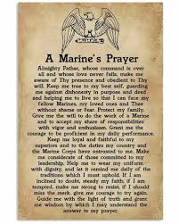 A Prayer For Marine Unframed Poster