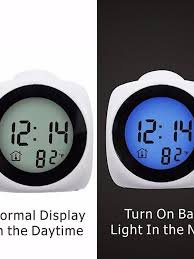 Digital Projection Alarm Clock Home