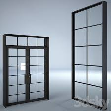 Industrial Door And Window 3d Model