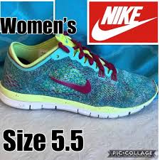Nike Free Tr Fit 4 Women S Running Shoes Size 5 5