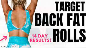 exercises to et back fat rolls 14