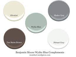 Benjamin Moore Wythe Blue Paint Colors
