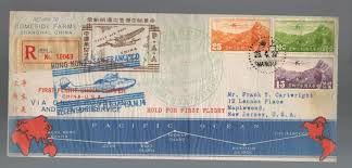 You could earn points for joining, and even for staying active. 1937 Shanghai China First Flight Cover To San Francisco Usa W Map Route Cnac Ffc Hipstamp