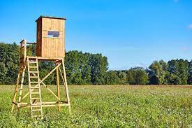 how to build a deer blind a step by