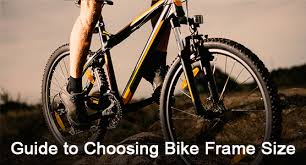 choosing bike frame size