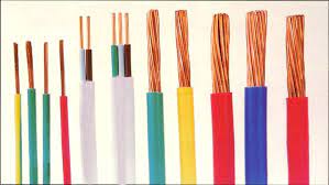 copper wires are used as electrical