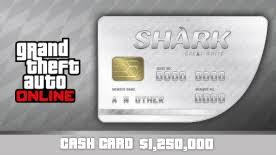 You can use real money to buy these shark cards. Grand Theft Auto Online Great White Shark Cash Card Steam Keys