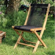 Folding Rope Chair Weave Foldable