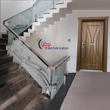 Ss Glass Stair Handrail Design