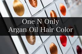 One N Only Argan Oil Hair Color Chart Guide