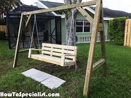 Diy 6 Ft Porch Swing Howtospecialist