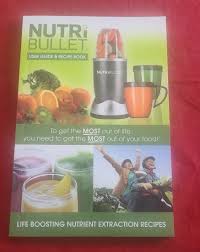 nutribullet user guide and recipes and