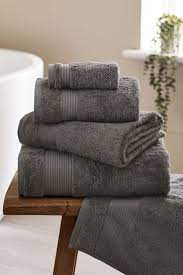 Buy Mole Grey Egyptian Cotton Towel