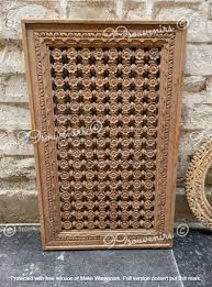 Wooden Wall Panel Intricate Fl