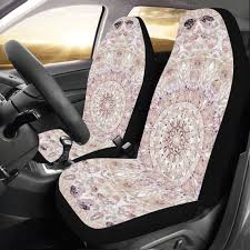 Psychedelic Car Seat Cover And Assorted