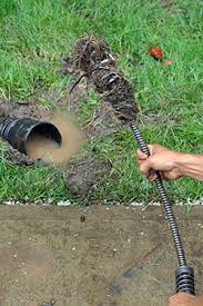 I've tried using a regular plumber snake, and tried blasting water down there. Drain Clearing Lifetime Gutter Company Lifetime Gutter Company