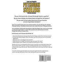 We're about to find out if you know all about greek gods, green eggs and ham, and zach galifianakis. Buy The Ultimate Pittsburgh Steelers Trivia Book A Collection Of Amazing Trivia Quizzes And Fun Facts For Die Hard Steelers Fans Paperback October 2 2020 Online In Turkey 1953563066