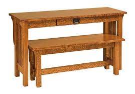 Lancaster Mission Sofa Table With
