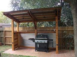 Bbq Cover Backyard Kitchen Outdoor
