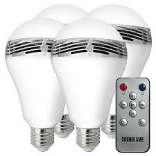 Soundlamp Dimmable Led Light Bulb With A 3w Bluetooth Speaker With Remote Ebay