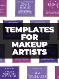 digital templates for your mua business