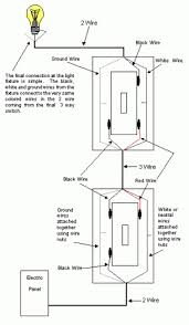 Wiring diagram 3 way switch with light at the end. 3 Way 4 Way Switch