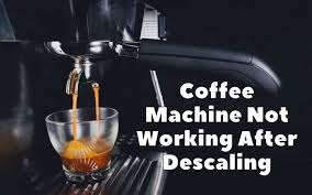 3 reasons why coffee machine not