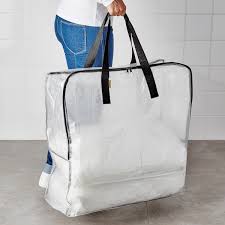 In the wake of high end designer balenciaga copying the iconic ikea. Dimpa Storage Bag Clear 25 X8 X25 Ikea