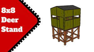 8x8 deer stand plans you