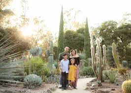 Family Session In Arizona Cactus Garden