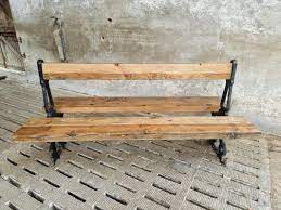 Vintage Double Garden Bench For At