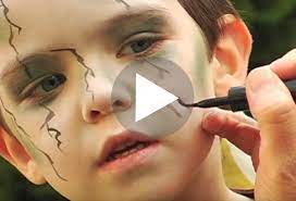 diy zombie makeup for your little