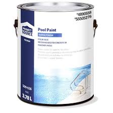 Satin Blue Pool Acrylic Paint