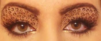 makeup addict leopard eye makeup